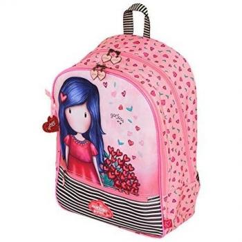 Mochila Acolchada Gorjuss Love Grows 32x45x13,5cm