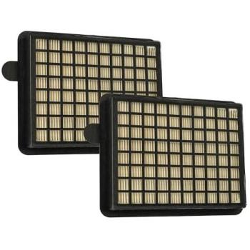 Filtro a pieghe piatte compatibile per aspirapolvere Fakir Prestige 2000, 1900, 2300, 2100, Azuro, 1800