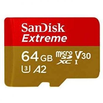 SanDisk Extreme microSDXC 64GB UHS-I 160MB/s
