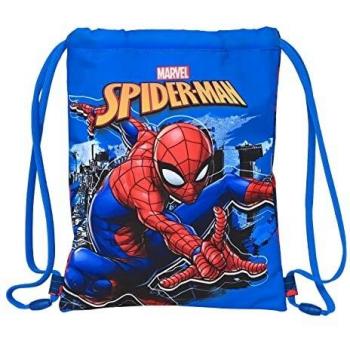 Saco plano junior Spider-Man gran poder 26x1x34cm