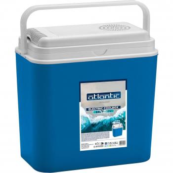 Nevera portatil atlantic electrica 24 litros azul 12 v