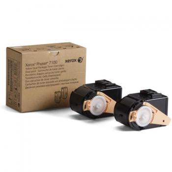 Cartucho Doble XL 106R02604 – Toner Amarillo para Xerox Phaser 7100