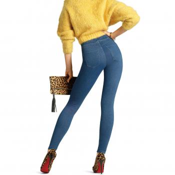 Leggings HUE Enjuague Medio para Mujer