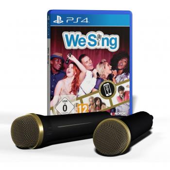 We Sing für PS4 mit 2 Mikrofonen