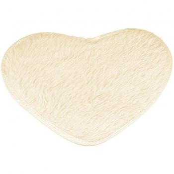 Cozy Heart Carpet for Bathroom