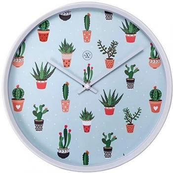 NEXTIME Cactus Wanduhr 7348