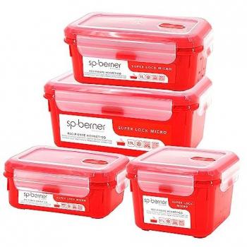 Berner Micro Lock 680 ml – Alimentos a la vista