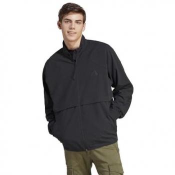 Chaqueta Adidas City Escape Track Top para hombre, color negro