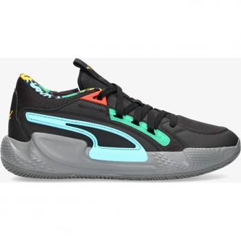 Baskets Homme PUMA Court Rider Chaos Noir Semelle Grise