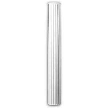 Fuste decorativo iónico blanco Profhome 442201