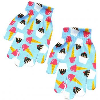 Cute Kitty Design Winter Gloves for Kids