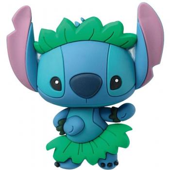 Monograma imán 3D Stitch hawaiano 4cm Lilo y Stitch 1x2x4 cms