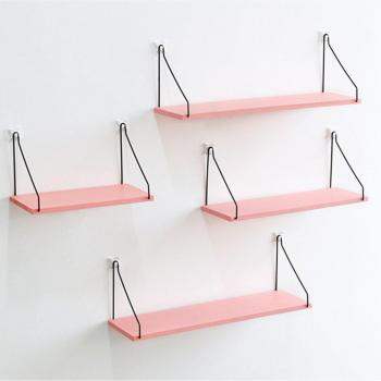 Geometric Shape Wall Shelf for Home Decor