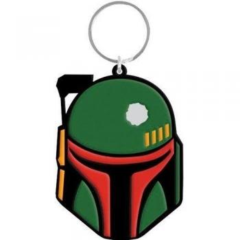 Boba Fett Gummi-Schlüsselanhänger 6 cm