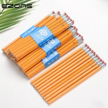 Set de Lápices EZONE Madera HB, 5 x Amarillo