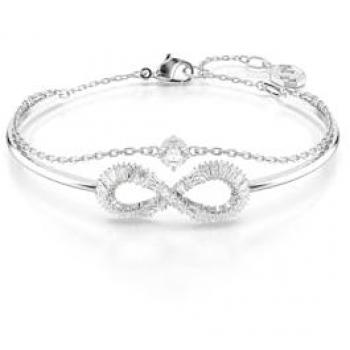 Swarovski Hyperbola Rhodium Plated Infinity Bangle 5684049