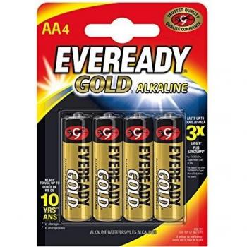 Eveready Gold Series AA Alkaline Batteries