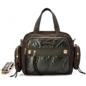 Bolso Carmela Textil Kaki Mujer 18611001