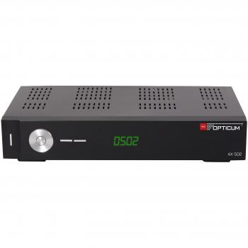Opticum HD AX 502 PVR HDTV Receiver (Schwarz)