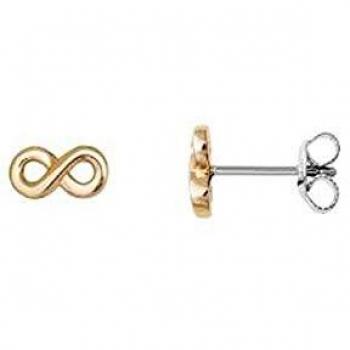 XENOX Symbolic Power Ohrstecker Damen goldfarben