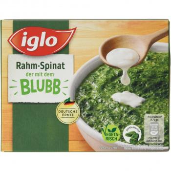 Spinat, Rahmgeschmack, tiefgekühlt