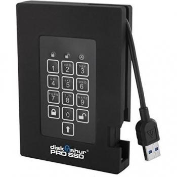 SSD FIPS 256‑bit iStorage IS‑DP3‑256 DiskAshur Pro – 256 GB, USB 3.0