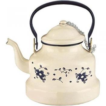 Caja de 6 uds de Cafetera Pava Acero Esmaltado Sena 1 Lt. Ibili 918910