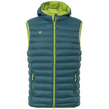 Herren-Model Izas ORTIL in Dunkles Aqua/Limette, Größe L