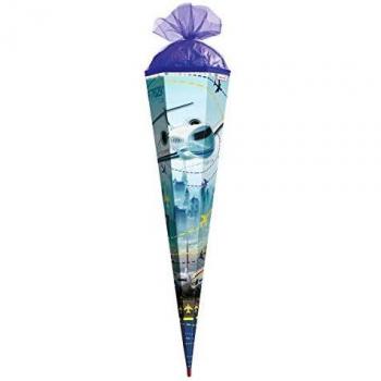 ROTH Zuckertüte Flugzeug mit LED-Band 85 cm