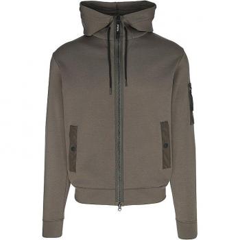 REPLAY Olivgrüne Sweatjacke Herren | S