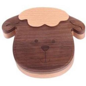 12 Symbolic Animals Infant Tooth and Hair Collection Box