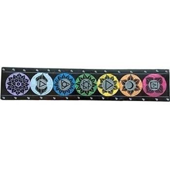 Carved Soapstone Chakra Incense Holder