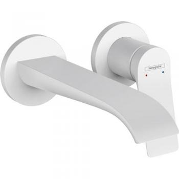 Miscelatore Incasto Vivenis Lavabo 2 Fori EcoSmart Bianco Opaco