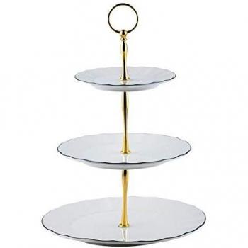 Afternoon Tea Porcelain Tiered Cupcake Rack