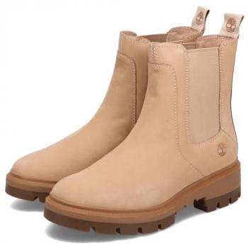 Botas Chelsea Cortina Valley de mujer Timberland en color beige marrón, talla 38