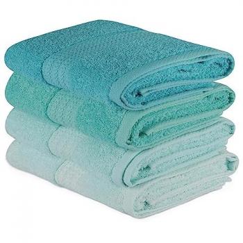 Lot de serviettes de bain 4 pièces 50x90cm