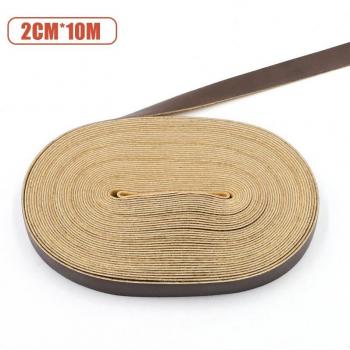 Sangles en cuir PU 10 mètres, bricolage, artisanat, accessoires de ceinture, poignée, largeur 1,5/2 cm, résistant et durable