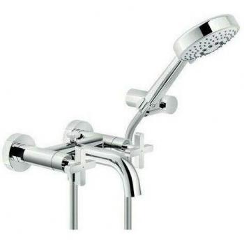 NOBILI Miscelatore Lira LR116210CR per vasca con doccino Cromato Ottone