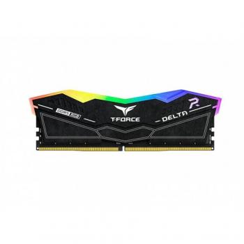DIMM TEAMGROUP de 16GB con T-FORCE DELTA RGB, DDR5 a 5200MHz en color negro
