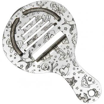 Hawthorn Strainer with Tattoo Patterns