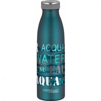 ThermoCafé by THERMOS 4067.110.050 Thermosflasche TC Bottle, Edelstahl Aqua Teal 0,5 Liter