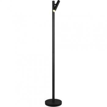 Reality Leuchten: Akkostehlampe Gomez, dimmbare LED‑Spotlampe, 130 cm, schwarz