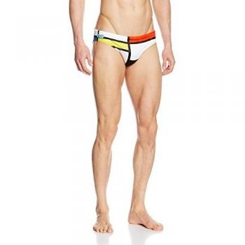 Bañador Miws Mondrian Hombre XL Rojo