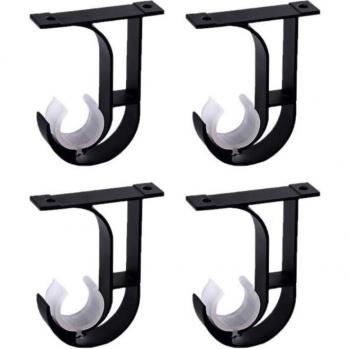 4 Pack Ceiling Bracket for Curtain Rods