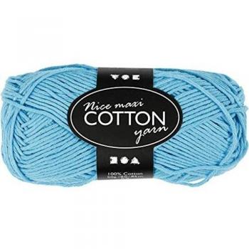 Creative Cotton Yarn Large 80-85M 8/8, 50g Balls – Color Variety