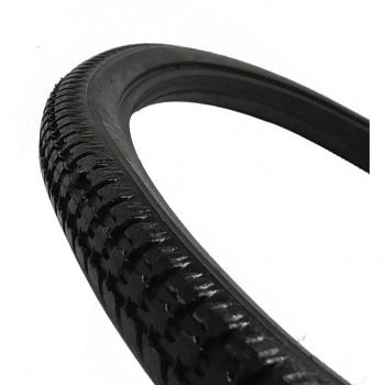 Pneu VTT et route 26x1, 3/8 noir sans chambre