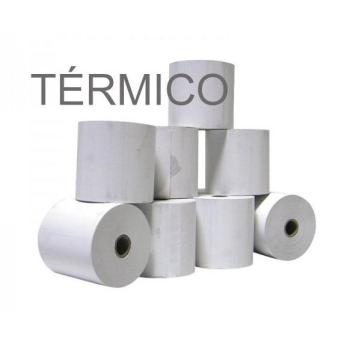 10 Rolos de Papel Térmico 80x70x11