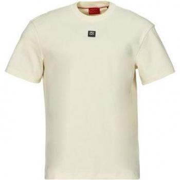 HUGO Herren T-Shirt Dalile in Sand