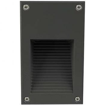Foco Empotrable LED 3W Exterior Gris Frío