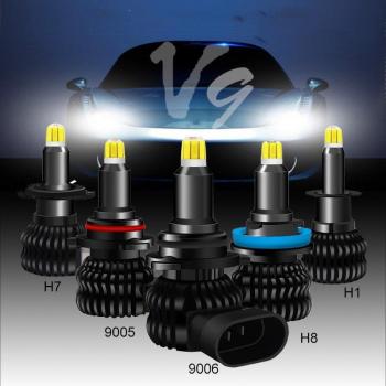 V9 Samsung 9005 HB3 H11 H8 H1 LED Bulbs 50W 18000LM 6500K